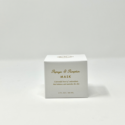 Papaya and Pumpkin Mask